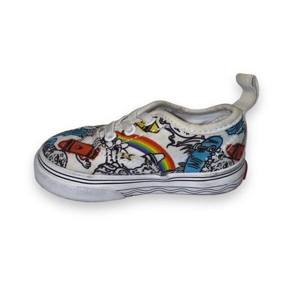 Vans x Crayola Authentic Elas "DIY / Sketch Yours" VN0A34A1ARE Toddler 5 - Picture 6 of 12